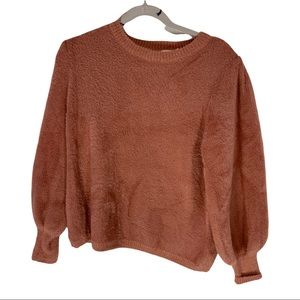 NWT Maisin Dusty Rose Pink, Textured sweater‎ size Small. 
4225